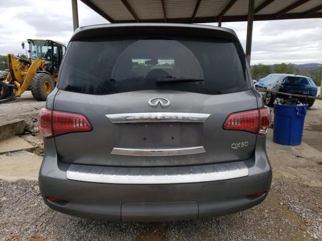 JN8AZ2NF2G9612410 - 2016 INFINITI QX80 GRAY photo 6