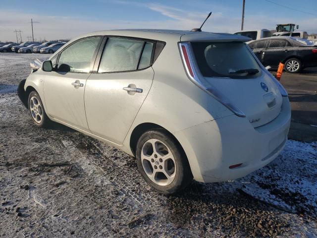 JN1AZ0CP6CT022755 - 2012 NISSAN LEAF SV WHITE photo 2