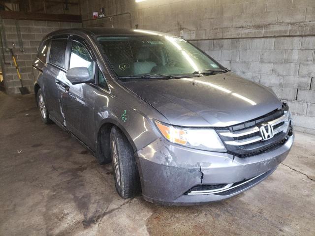 5FNRL5H47EB075676 - 2014 HONDA ODYSSEY EX CHARCOAL photo 1