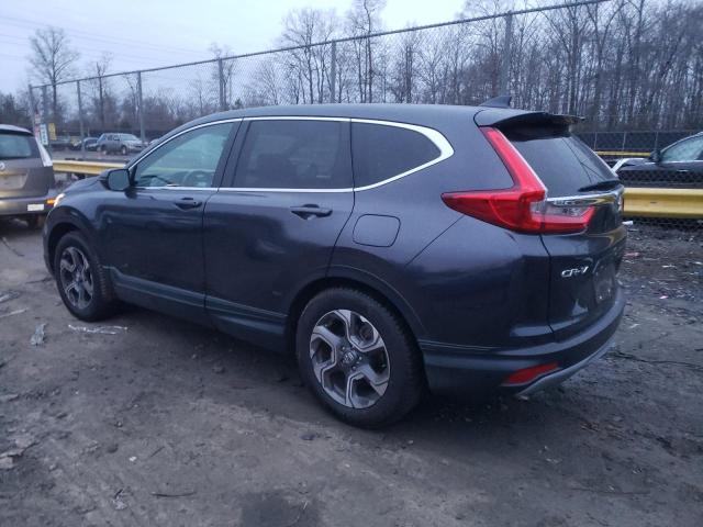 7FARW1H87KE007154 - 2019 HONDA CR-V EXL GRAY photo 2