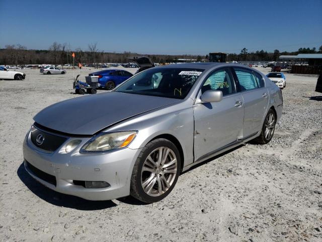 JTHBC96S375004021 - 2007 LEXUS GS 450H SILVER photo 2