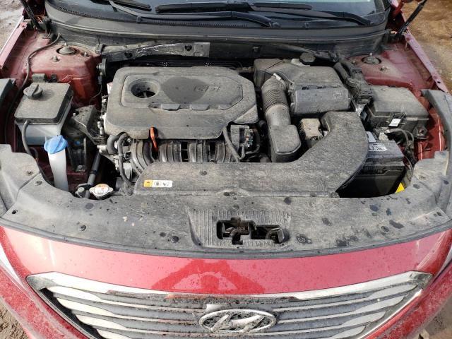 5NPE34AF5FH012194 - 2015 HYUNDAI SONATA SPO RED photo 7