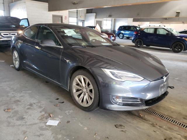 5YJSA1E20HF202730 - 2017 TESLA MODEL S Gris foto 1