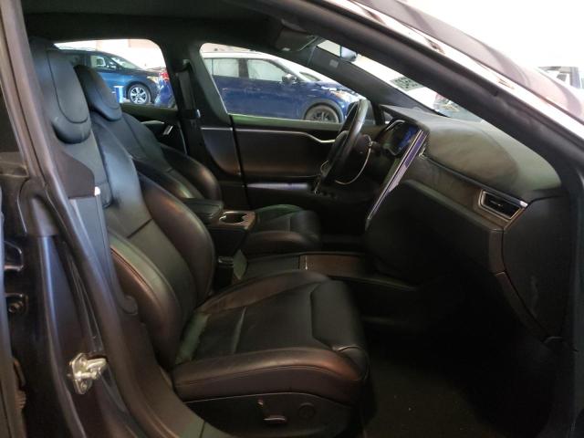 5YJSA1E20HF202730 - 2017 TESLA MODEL S Gris foto 5