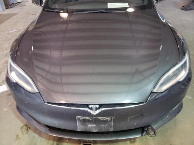 5YJSA1E20HF202730 - 2017 TESLA MODEL S Gris foto 7