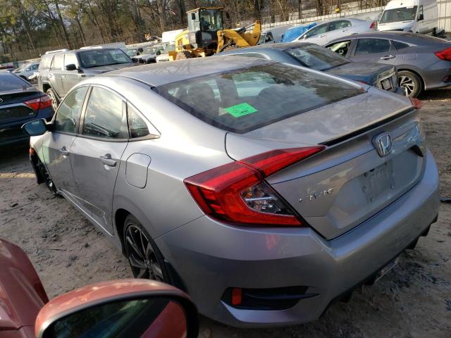 2HGFC2F87LH517792 - 2020 HONDA CIVIC SPOR 银色 照片 2