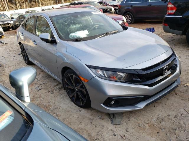 2HGFC2F87LH517792 - 2020 HONDA CIVIC SPOR 银色 照片 4