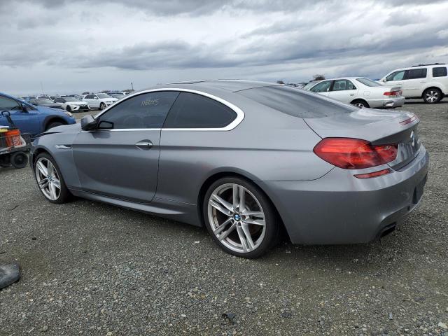 WBALX3C53CDV77214 - 2012 BMW 650 I GRAY photo 2