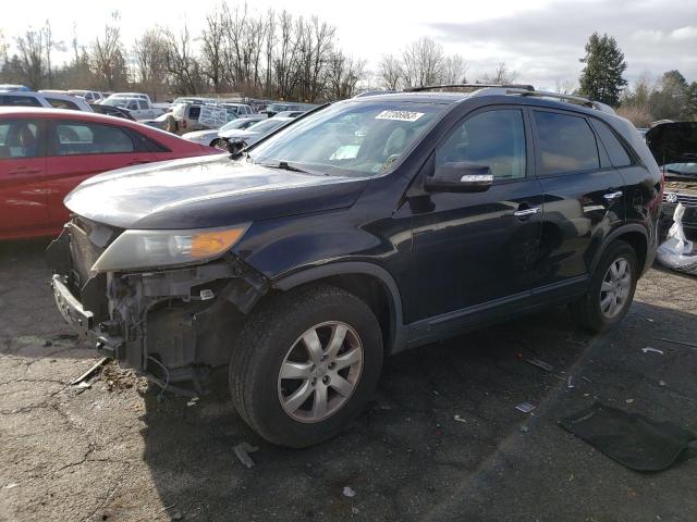 5XYKT3A66CG206510 - 2012 KIA SORENTO BA BLACK photo 1