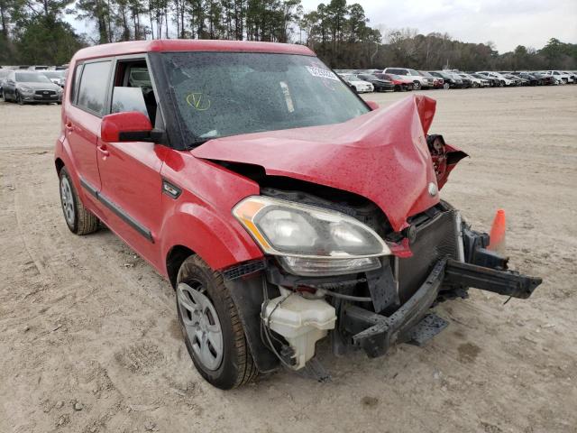 KNDJT2A5XD7599407 - 2013 KIA SOUL RED photo 1