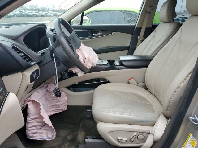 2LMPJ8LP0HBL30623 - 2017 LINCOLN MKX RESERV ოქროსფერი ფოტო 7