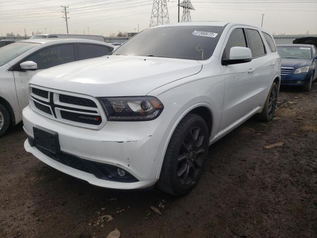 1C4SDJCT6GC460233 - 2016 DODGE DURANGO R/ WHITE photo 2