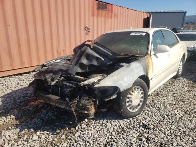 1G4HP54K61U222913 - 2001 BUICK LESABRE CU WHITE photo 2