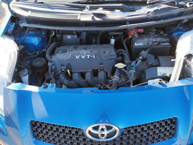 JTDJT903975086173 - 2007 TOYOTA YARIS BLUE photo 7