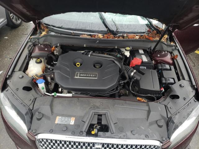 3LN6L5F96HR627538 - 2017 LINCOLN MKZ RESERV მუქწითელი ფოტო 11