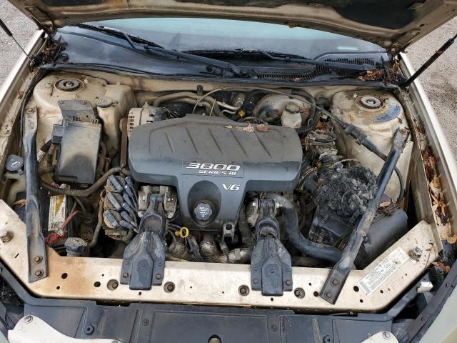2G2WP522641328300 - 2004 PONTIAC GRAND PRIX GOLD photo 11