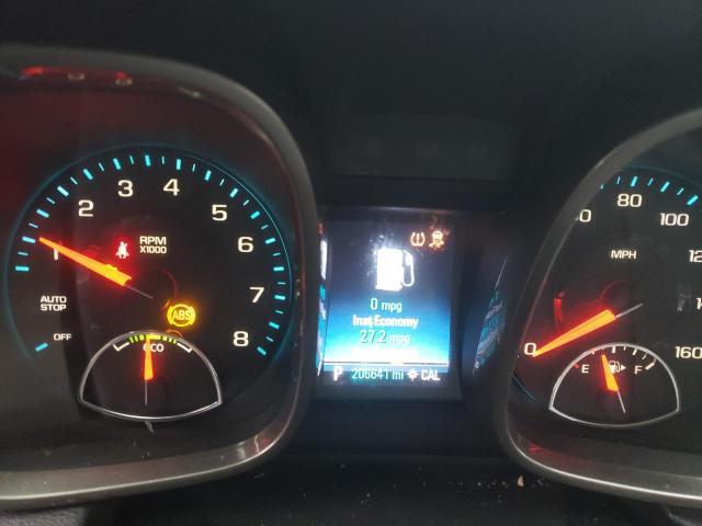 1G11D5SR0DF151806 - 2013 CHEVROLET MALIBU 1LT შავი ფოტო 9