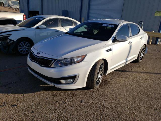 KNAGM4AD4C5032613 - 2012 KIA OPTIMA HYB WHITE photo 1