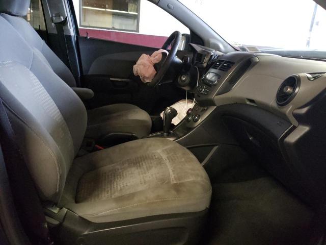 1G1JA5SH0C4122820 - 2012 CHEVROLET SONIC LS 黑色 照片 5