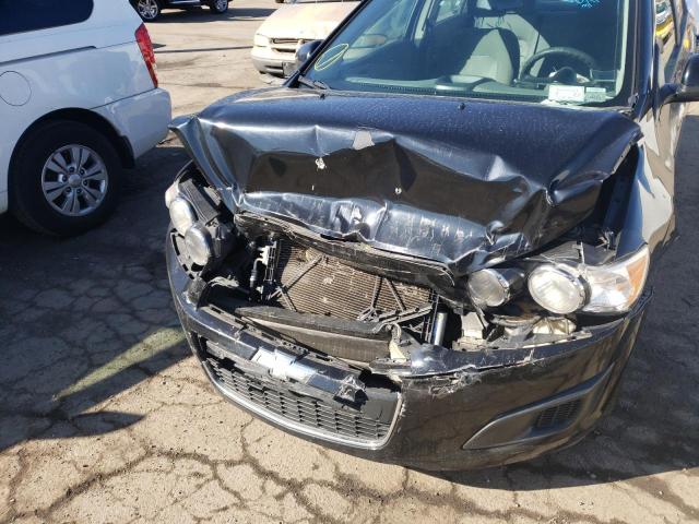 1G1JA5SH0C4122820 - 2012 CHEVROLET SONIC LS 黑色 照片 9