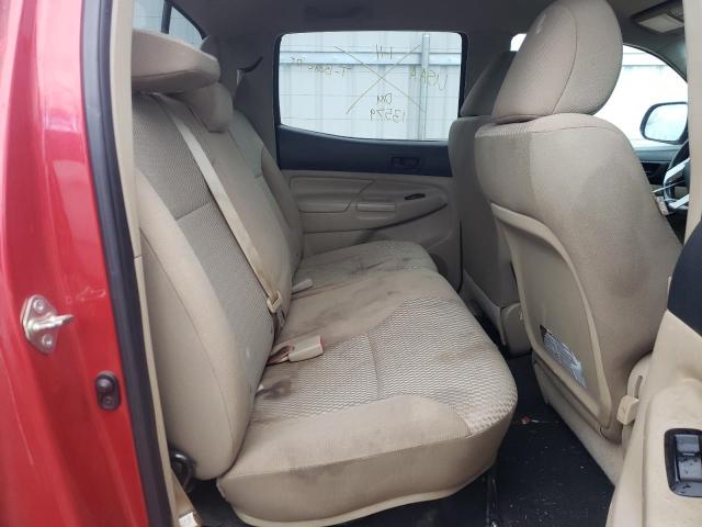 5TFJX4GN4FX037402 - 2015 TOYOTA TACOMA DOU RED photo 11