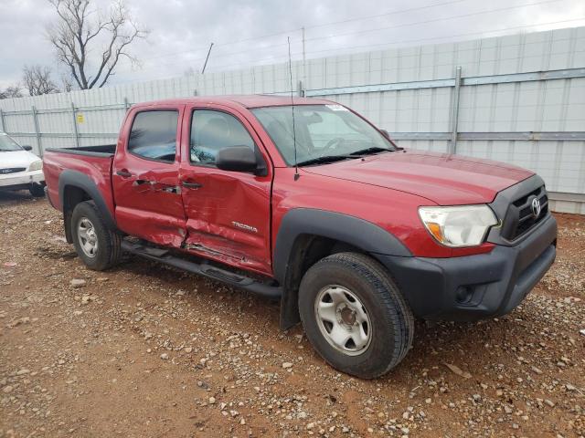 5TFJX4GN4FX037402 - 2015 TOYOTA TACOMA DOU RED photo 4