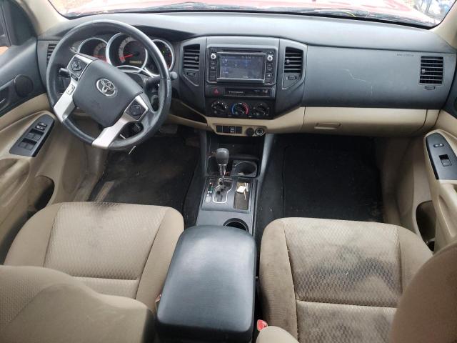 5TFJX4GN4FX037402 - 2015 TOYOTA TACOMA DOU RED photo 8