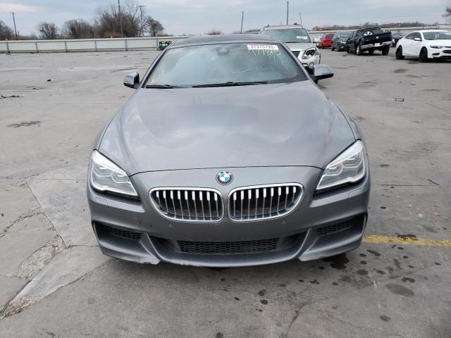 WBA6D4C59HD977815 - 2017 BMW 650 I GRAN GRAY photo 5