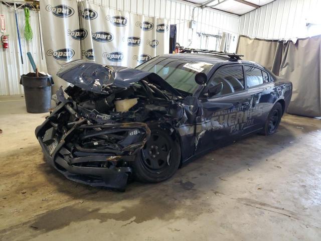 2C3CDXAT2MH506826 - 2021 DODGE CHARGER PO BLUE photo 1