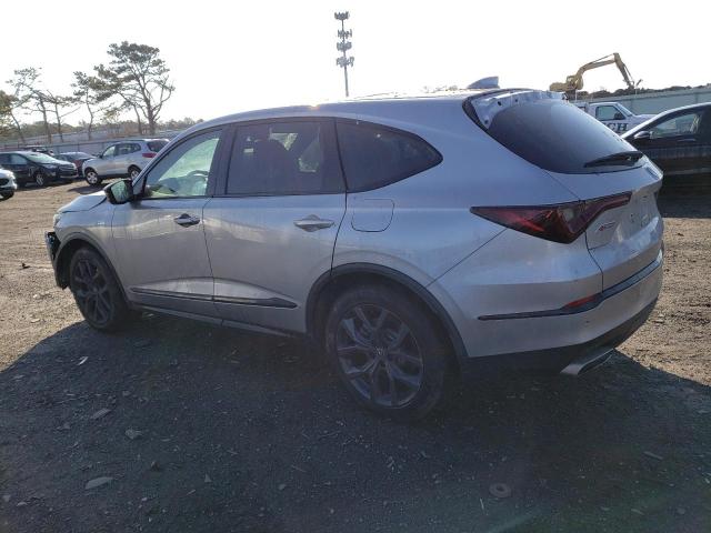 5J8YE1H07NL038797 - 2022 ACURA MDX A-SPEC SILVER photo 2