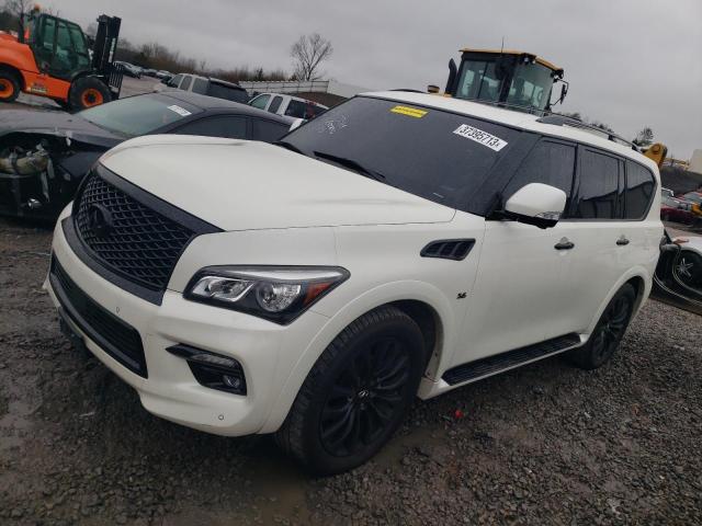 JN8AZ2NCXF9371197 - 2015 INFINITI QX80 WHITE photo 1