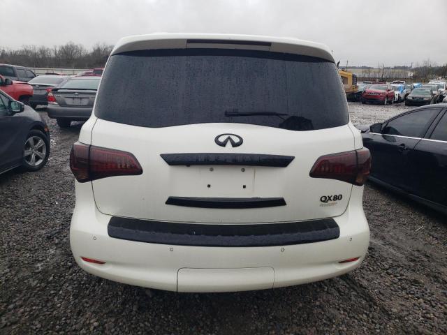 JN8AZ2NCXF9371197 - 2015 INFINITI QX80 WHITE photo 6