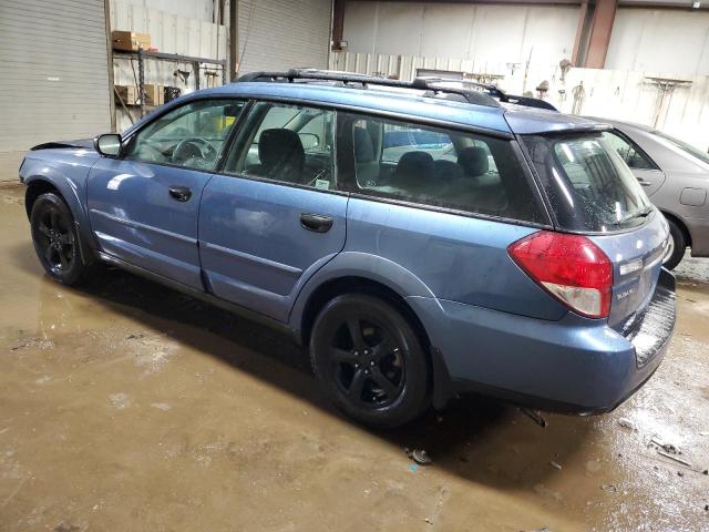 4S4BP61C187342278 - 2008 SUBARU OUTBACK 2. BLUE photo 2