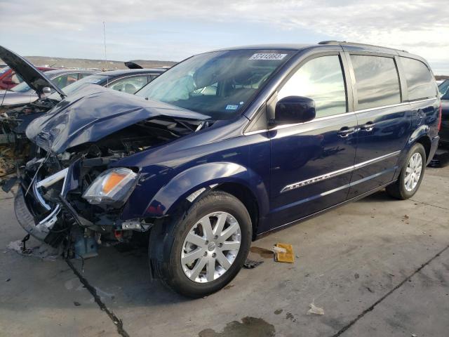 2C4RC1BG9FR560399 - 2015 CHRYSLER TOWN & COU BLUE photo 1