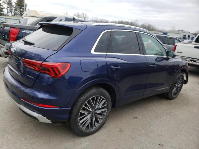 WA1AUCF39M1104654 - 2021 AUDI Q3 PREMIUM BLUE photo 3