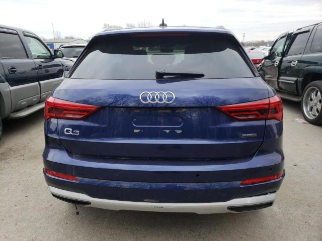 WA1AUCF39M1104654 - 2021 AUDI Q3 PREMIUM BLUE photo 6