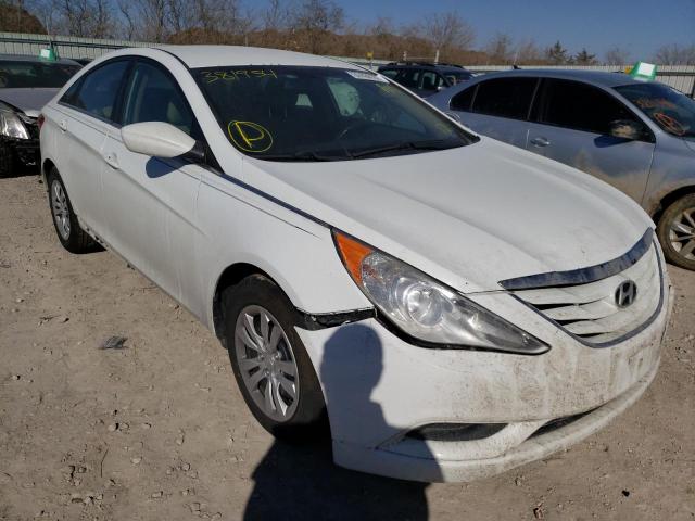 5NPEB4AC0CH381954 - 2012 HYUNDAI SONATA GLS WHITE photo 1