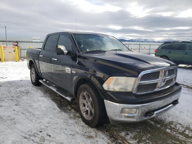 1C6RD7PT7CS239937 - 2012 DODGE RAM 1500 L BLACK photo 4