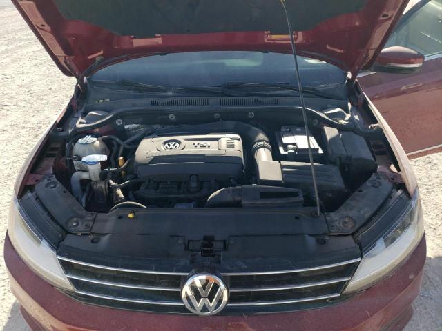 3VWL17AJ8HM414269 - 2017 VOLKSWAGEN JETTA SEL MAROON photo 11