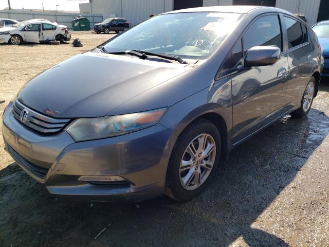 JHMZE2H75BS009966 - 2011 HONDA INSIGHT EX GRAY photo 2