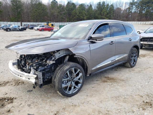 5J8YD9H44NL009374 - 2022 ACURA MDX TECHNO GRAY photo 1