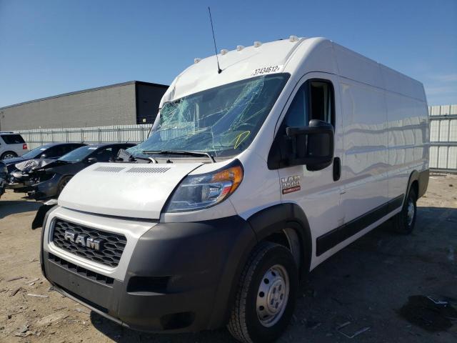 3C6URVJG6LE141173 - 2020 RAM PROMASTER WHITE photo 2