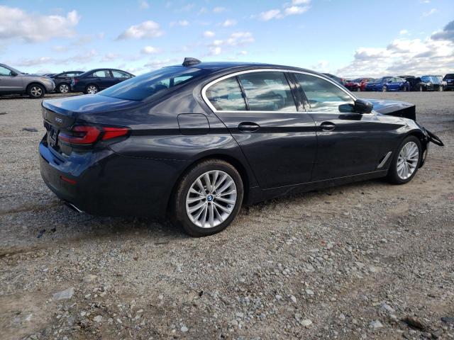 WBA13BJ00MWX01837 - 2021 BMW 530 XI GRAY photo 3