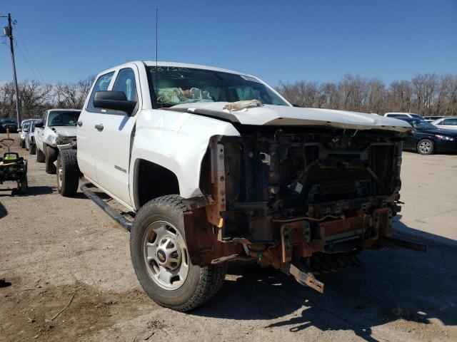 1GC1KUEG8JF287310 - 2018 CHEVROLET SILVERADO WHITE photo 1