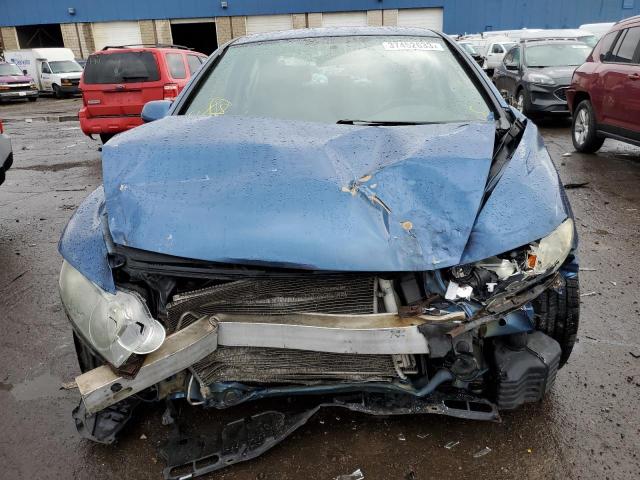 2HGFA1F66AH551864 - 2010 HONDA CIVIC LX-S BLUE photo 5