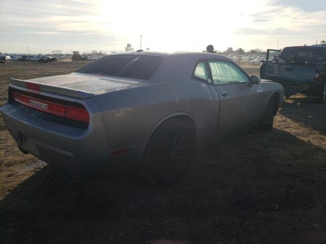 2C3CDYAG4EH112111 - 2014 DODGE CHALLENGER SILVER photo 3