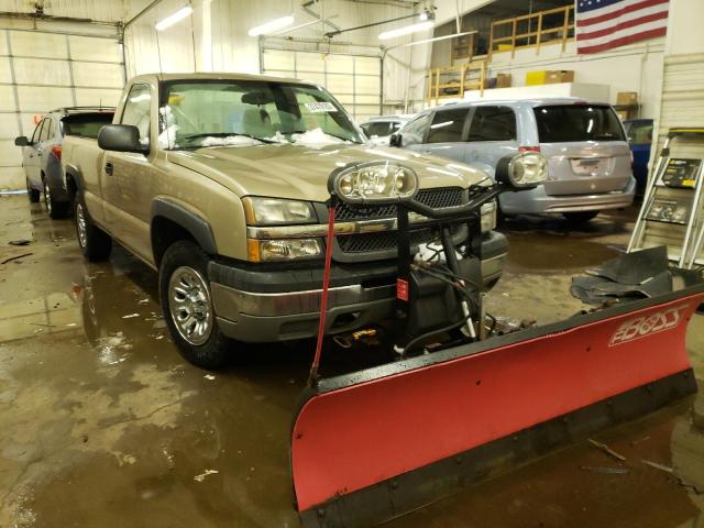 1GCEK14V05Z315315 - 2005 CHEVROLET 1500 BEIGE photo 4