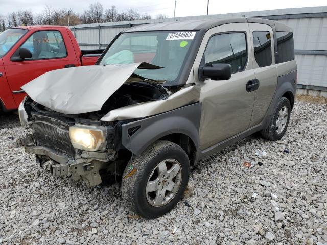 5J6YH28504L009545 - 2004 HONDA ELEMENT EX GOLD photo 1