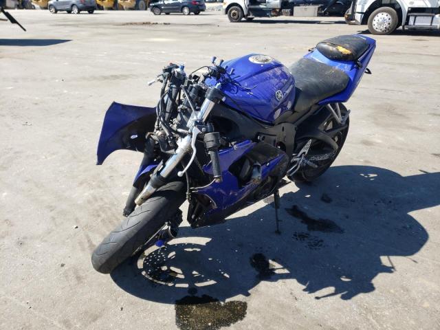 JYARJ06E87A035179 - 2007 YAMAHA YZF-R6 BLUE photo 2