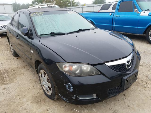 JM1BK12F581778343 - 2008 MAZDA MAZDA3 BLACK photo 1